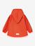 Regenset: waterdichte jas & broek salopet baby MATWAINIS MINI A TURE terracottategel - vertbaudet enfant 