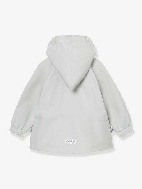 Veste de transition enfants MATWAI MINI A TURE bleu foncé+menthe - vertbaudet enfant 