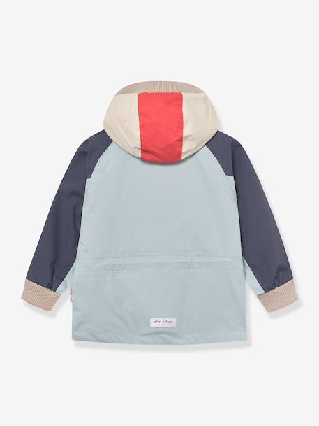 Veste doublée à capuche bébé MATWALLY MINI A TURE bleu clair - vertbaudet enfant 