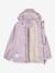 Regenset met jas en broek kind MATREINAR MINI A TURE terracottategel+zachtpaars - vertbaudet enfant 