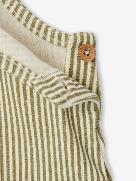 Babyset voor babyjongens, salopet en pakje cappuccino - vertbaudet enfant 