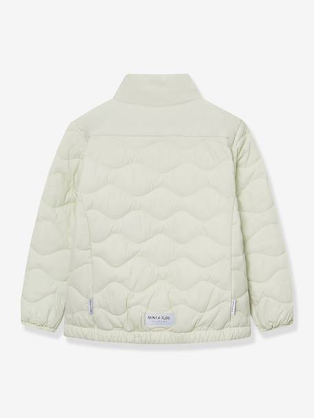 Veste légère matelassée enfant MATNAVA MINI A TURE carotte+lilas poudré+vert amande - vertbaudet enfant 