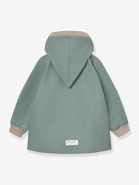 Veste mi-saison bébé fille MATWAI bleu foncé+bleu pâle+bois de rose+brun+jaune+jaune pastel+lilas+rose poudré+sable+vert sauge - vertbaudet enfant 