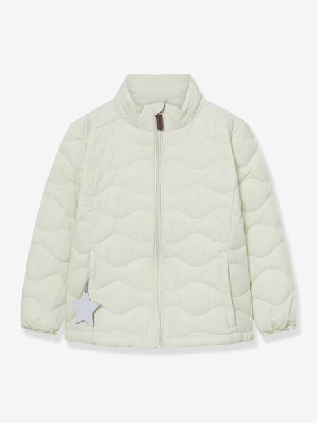 Veste légère matelassée enfant MATNAVA MINI A TURE carotte+lilas poudré+vert amande - vertbaudet enfant 