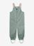 Waterdichte salopet baby MATWALENTAYA MINI A TURE donkerblauw+saliegroen+terracottategel - vertbaudet enfant 