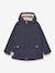 Meisjesparka voor het tussenseizoen MATALLURE MINI A TURE marineblauw+terracottategel - vertbaudet enfant 