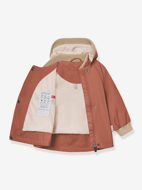 Veste mi-saison bébé fille MATWAI bleu foncé+bleu pâle+bois de rose+brun+jaune+jaune pastel+lilas+rose poudré+sable+vert sauge - vertbaudet enfant 