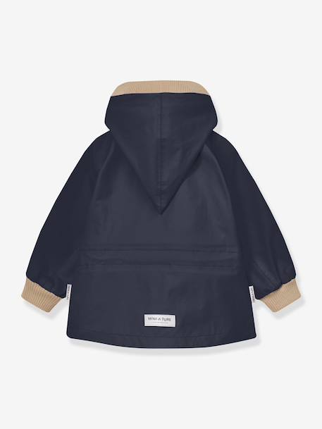 Veste mi-saison bébé fille MATWAI bleu foncé+bleu pâle+bois de rose+brun+jaune+jaune pastel+lilas+rose poudré+sable+vert sauge - vertbaudet enfant 