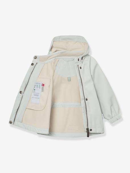 Veste de transition enfants MATWAI MINI A TURE bleu foncé+menthe - vertbaudet enfant 