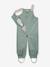 Salopette imperméable bébé MATWALENTAYA MINI A TURE bleu foncé+tomette+vert sauge - vertbaudet enfant 