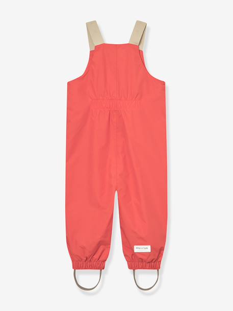 Salopette imperméable bébé MATWALENTAYA MINI A TURE bleu foncé+tomette+vert sauge - vertbaudet enfant 