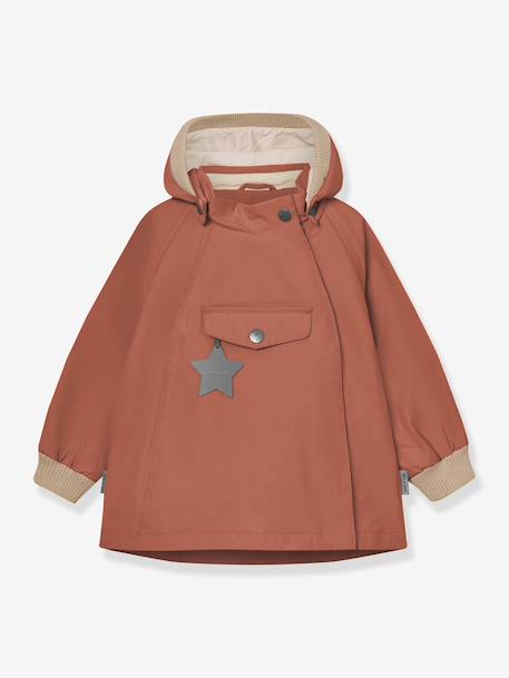 Veste mi-saison bébé fille MATWAI bleu foncé+bleu pâle+bois de rose+brun+jaune+jaune pastel+lilas+rose poudré+sable+vert sauge - vertbaudet enfant 