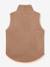Gilet en polaire Teddy enfants MATBATTAL MINI A TURE cannelle+écru - vertbaudet enfant 