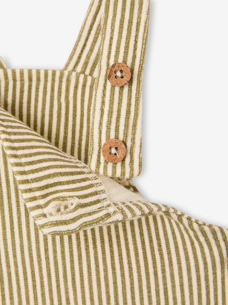 Babyset voor babyjongens, salopet en pakje cappuccino - vertbaudet enfant 