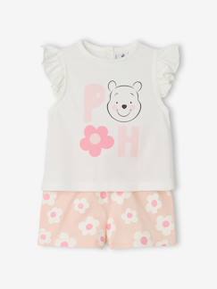 -Gebloemde babyset voor meisjes WINNIE DE POEH