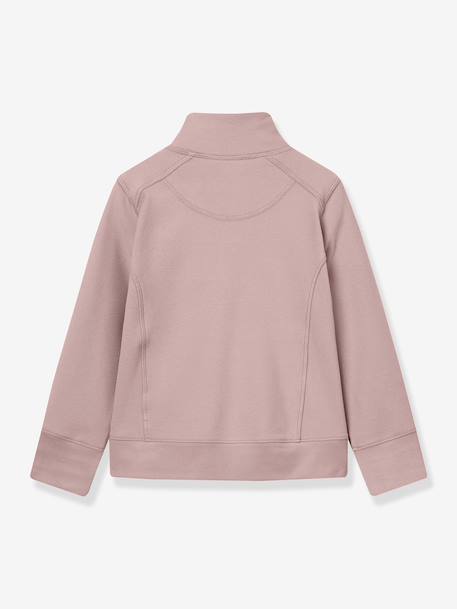 Veste polaire enfant à fermeture zippée MATBERKAN MINI A TURE menthe+vieux rose - vertbaudet enfant 