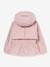 Waterdichte meisjesjas voor het tussenseizoen met fleecevoering MATALGEA MINI A TURE lila (poederkleur)+roze (poederkleur)+rozenhout+saliegroen - vertbaudet enfant 