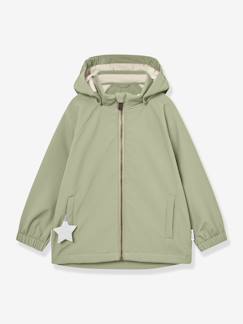 -Softshell babyjas met capuchon, winddicht en waterafstotend MATADEN MINI A TURE