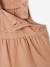 Salopette bébé fille en twill noix de pécan - vertbaudet enfant 