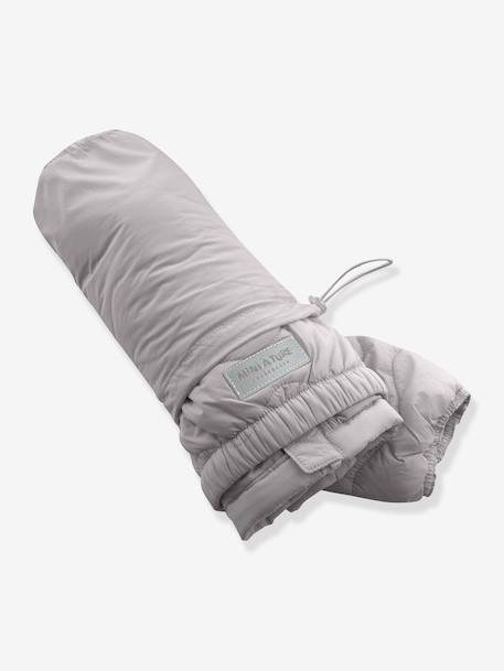 Veste légère matelassée enfant MATNAVA MINI A TURE carotte+lilas poudré+vert amande - vertbaudet enfant 