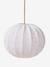 Bolvormige stoffen lampenkap voor hanglamp beige - vertbaudet enfant 