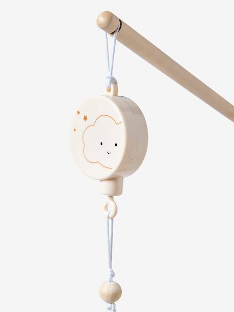Mobile musical Nuage beige - vertbaudet enfant 