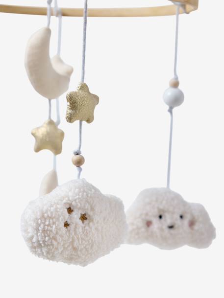 Mobile musical Nuage beige - vertbaudet enfant 
