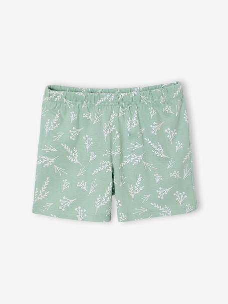 Pyjamashort meisjes DISNEY ANIMALS grijsblauw - vertbaudet enfant 