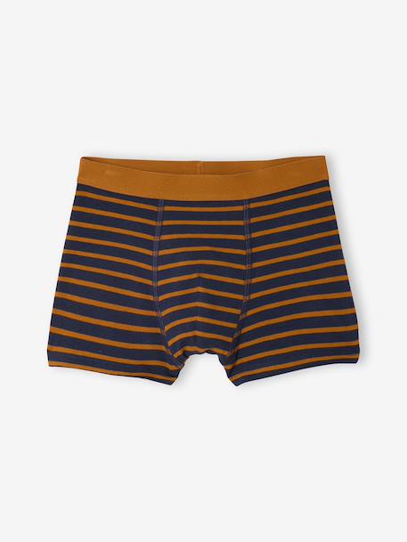 Lot 5 boxers garçon vélo écru - vertbaudet enfant 