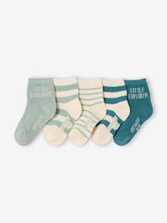 -Lot de 5 paires de chaussettes bébé garçon