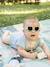 Lunettes 0-9 mois bandeau Baby coeur menthe+rose pâle - vertbaudet enfant 