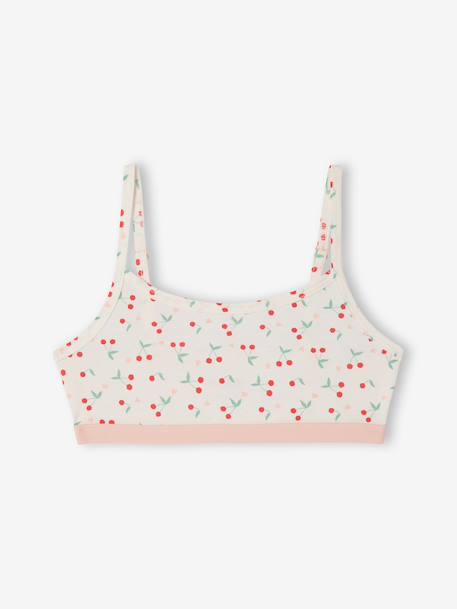 Lot 2 brassières coton bio rose - vertbaudet enfant 
