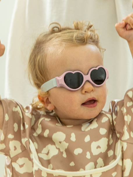 Lunettes 0-9 mois bandeau Baby coeur menthe+rose pâle - vertbaudet enfant 