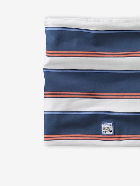 Snood rayé coton écru - vertbaudet enfant 