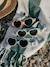 Lunettes 0-9 mois bandeau Baby coeur menthe+rose pâle - vertbaudet enfant 