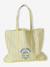 Tote bag coton jaune pâle - vertbaudet enfant 
