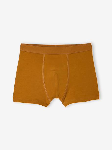 Set van 5 boxershorts voor jongens met fietsen ecru - vertbaudet enfant 