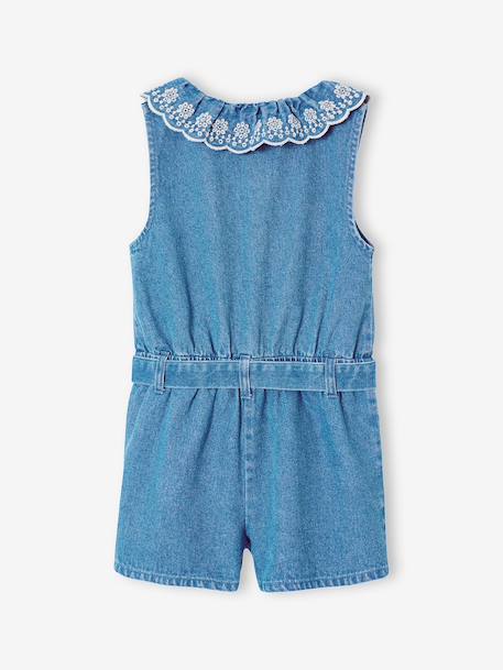 Combishort in denim stone - vertbaudet enfant 