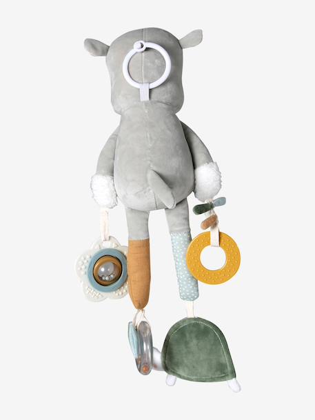 Peluche d'activités TANZANIE à suspendre gris - vertbaudet enfant 