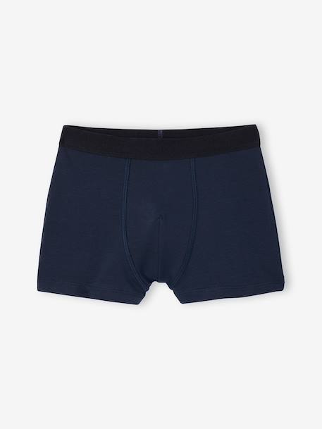 Set van 5 boxershorts voor jongens met jungleprint Engels groen - vertbaudet enfant 