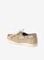 Bootschoenen voor jongens van leer beige - vertbaudet enfant 
