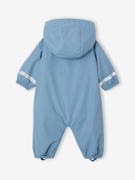Regenjas met capuchon jeansblauw - vertbaudet enfant 