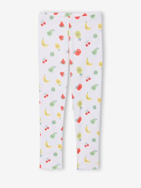 Lot pyjamas fille fruits écru - vertbaudet enfant 