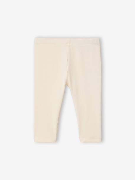 Set met sweater met capuchon en legging ecru - vertbaudet enfant 