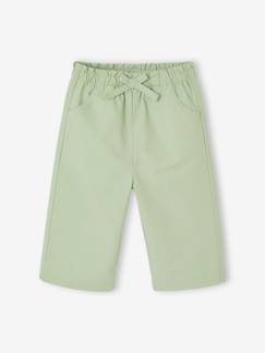 -Pantalon large coton