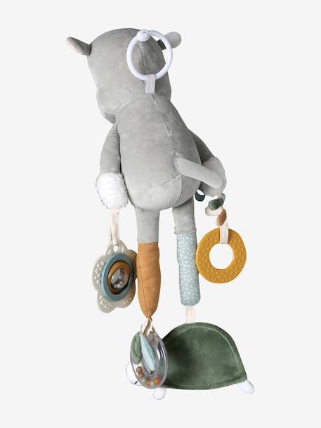 Peluche d'activités TANZANIE à suspendre gris - vertbaudet enfant 