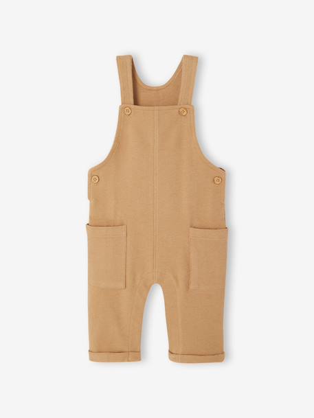 Salopet baby van velours taupe - vertbaudet enfant 