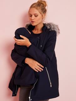 manteau femme pour porte bebe
