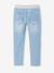 Rechte fleecebroek jongens denim look DARK GROSS+denim grijs+double stone+gebleekt denim+STONE MIDDEN+zwart denim - vertbaudet enfant 
