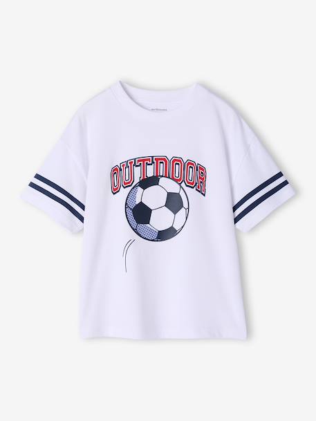 T-shirt met korte mouwen sportkleding wit - vertbaudet enfant 